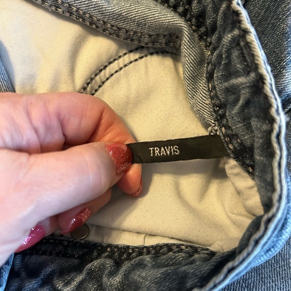 Buffalo David Bitton Mens Travis Relaxed Fit Straight Flare Leg Blue Jeans 38x33 - Picture 11 of 16